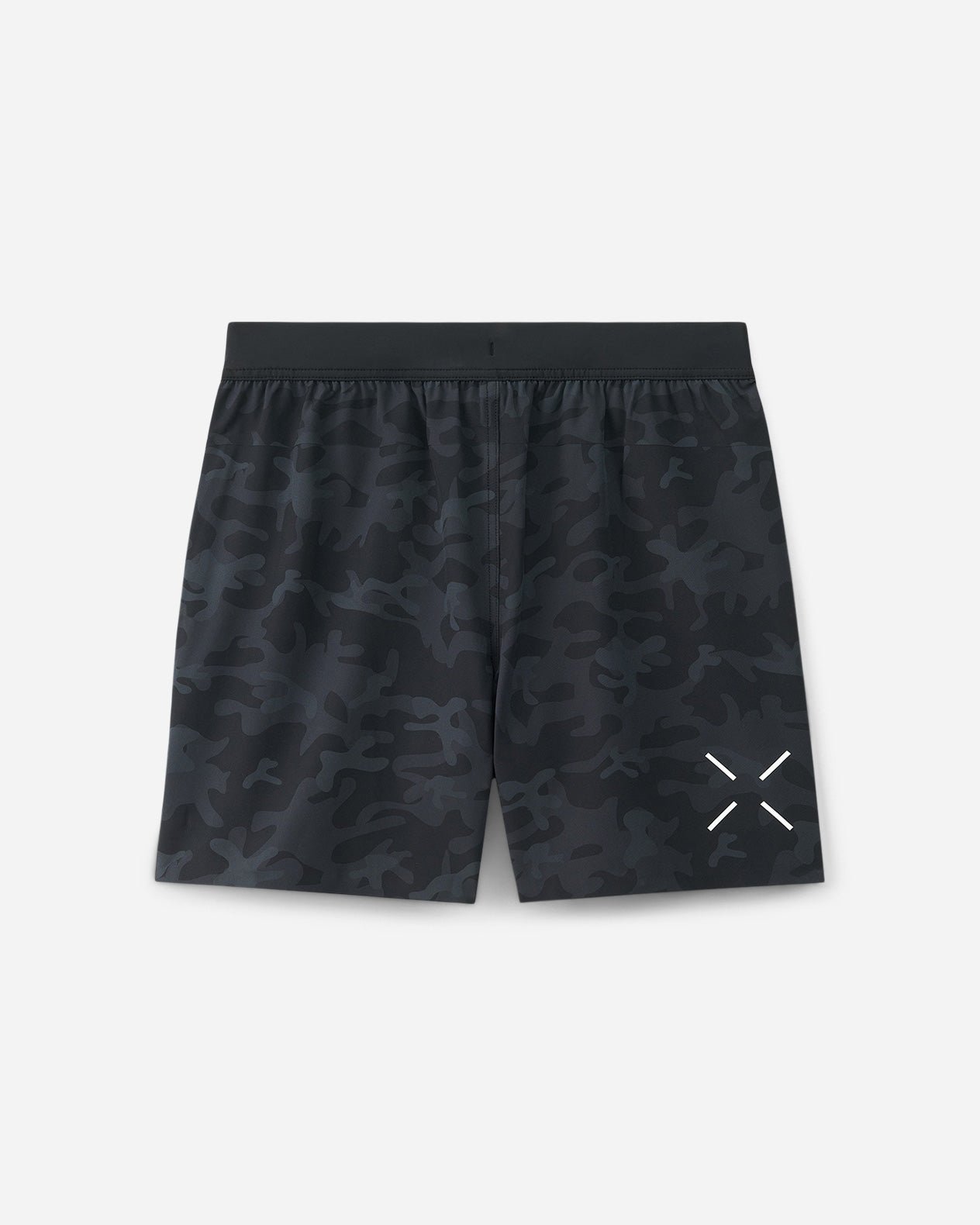 Interval Short | 7-inch Black Camo Back