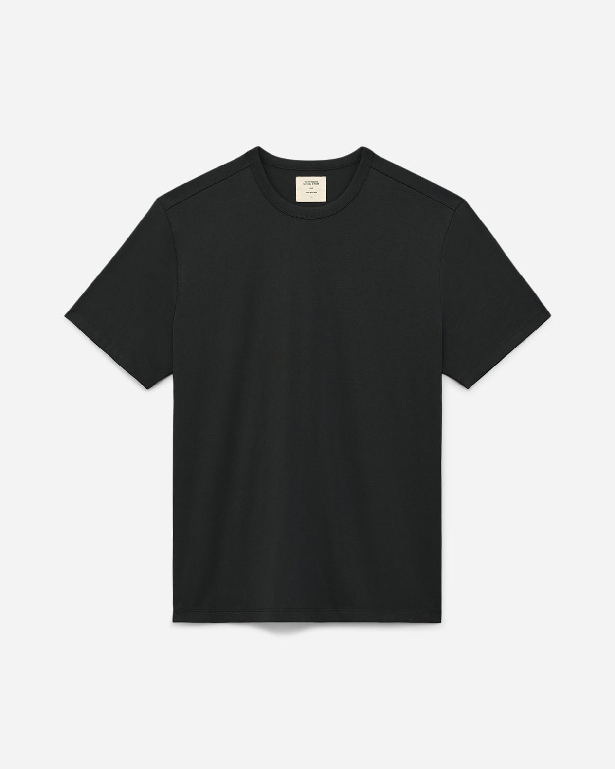 Field Tee Black (Old SKU) Front