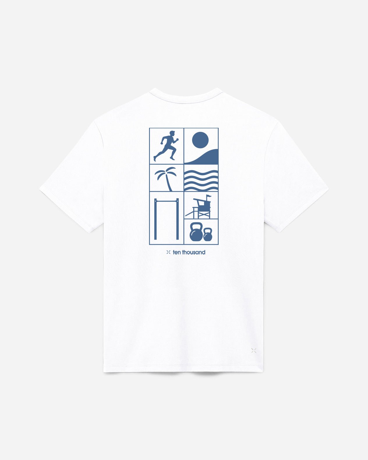 Field Tee Land / Water White Front