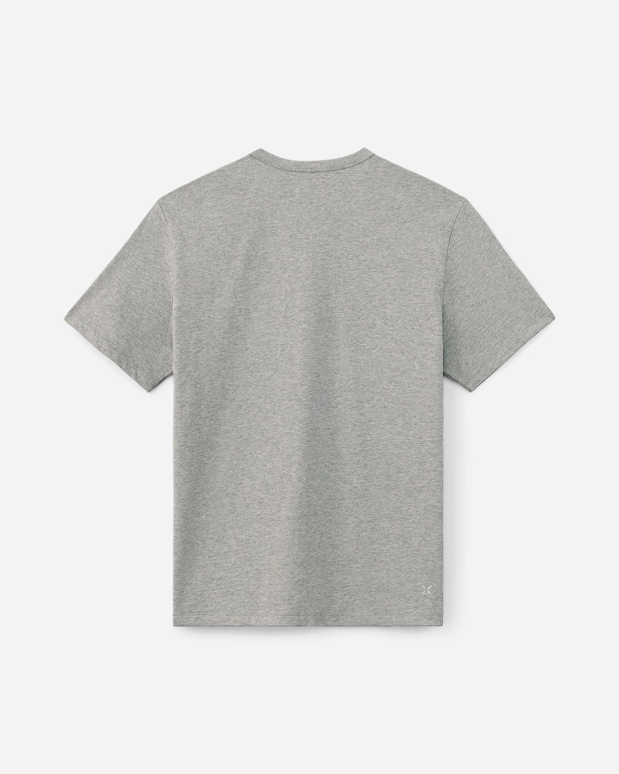 Field Tee Medium Heather Grey Back