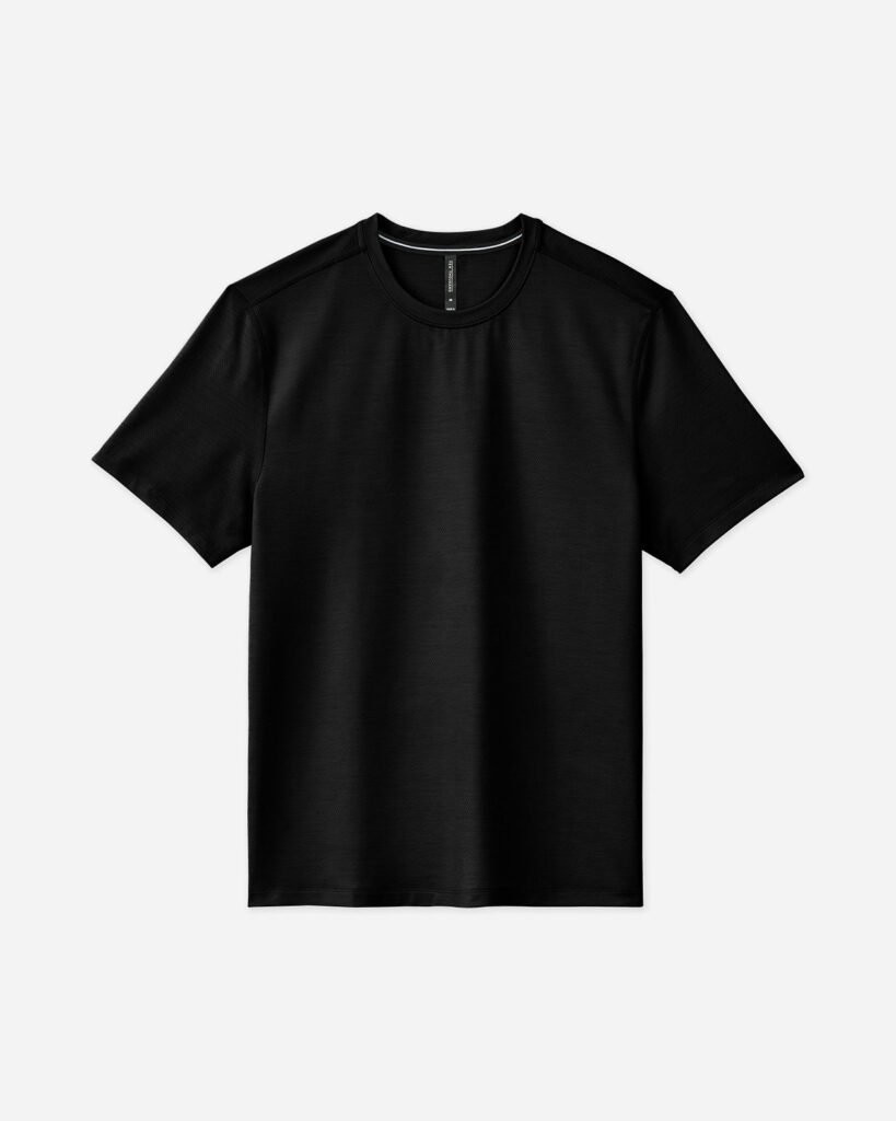 Interval Shirt Black Front