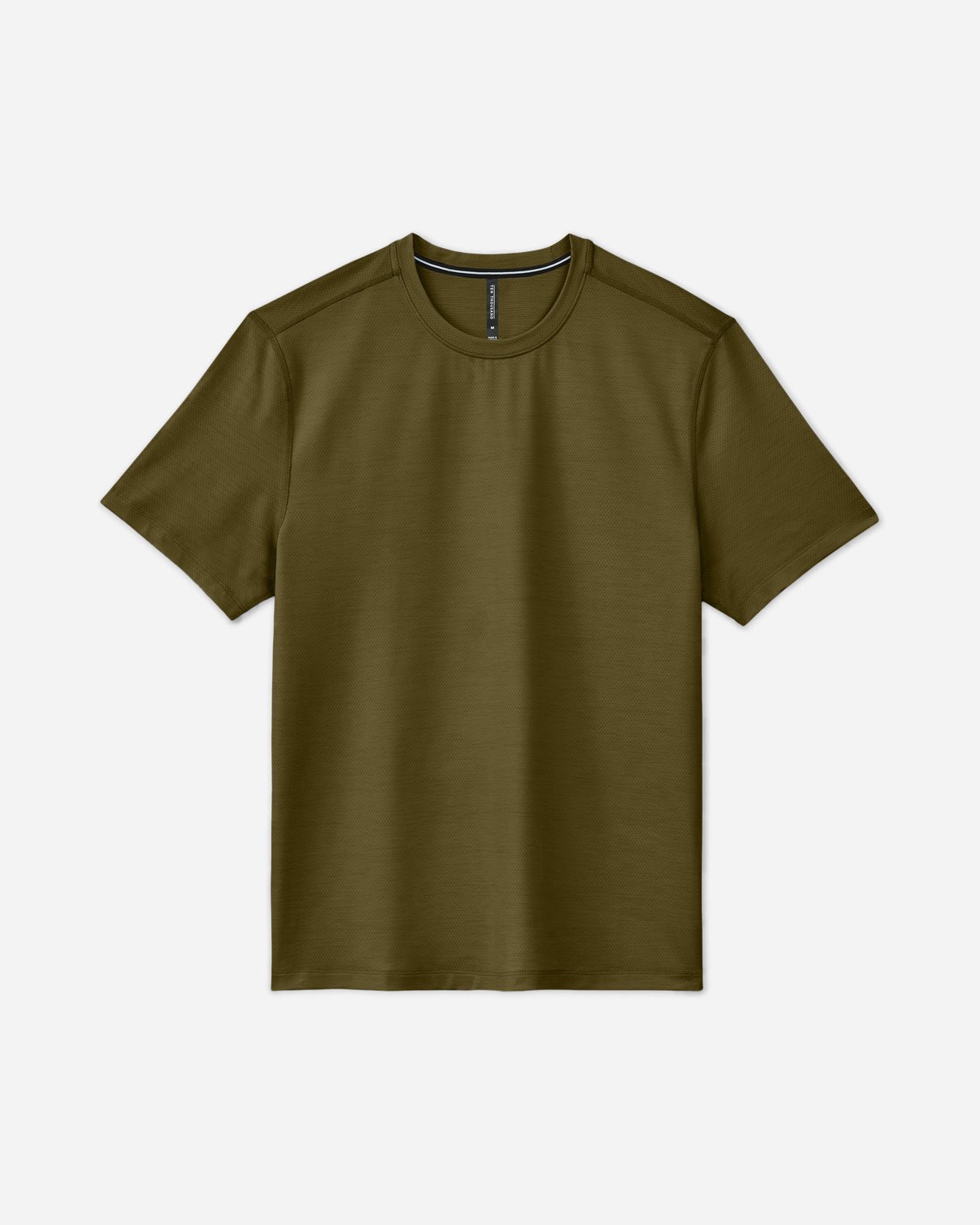Interval Shirt Dark Olive Front